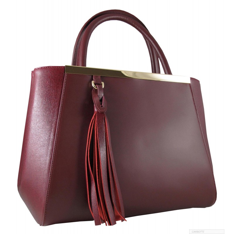 High End Made In Italy Leather Tote Bag