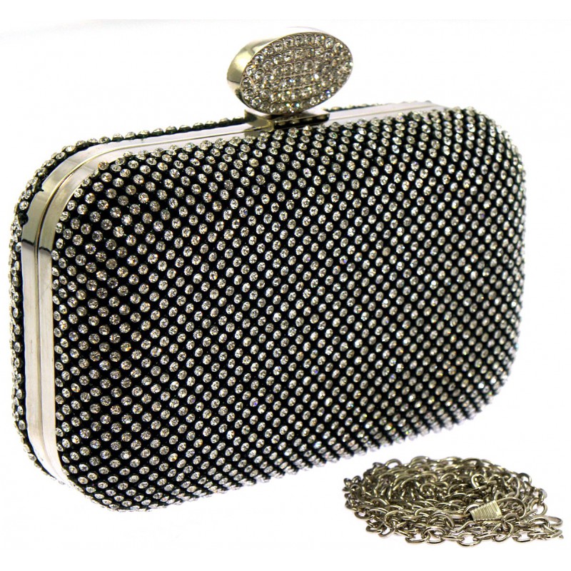 Dazziling black evening bag | Evening and Clutch Bags