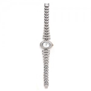 Eton Diamante Bracelet Chrome Finish Watch