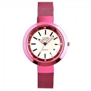 Eton Pink Neon Mesh Bracelet Watch