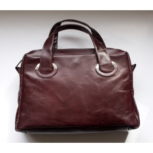 OMG Stylish Leather Bag 1590 Brown  