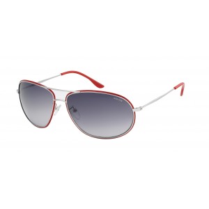 Police Silver Red Sunglasses
