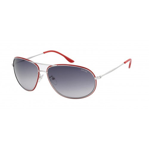 Police Silver Red Sunglasses