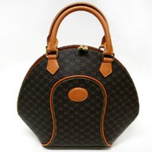 Small Leather Trim LV Style Bag