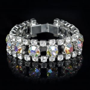 Swarovski Crystal Elements Crystal Aurore Boreale Bracelet