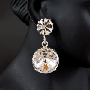 Swarovski Crystal Elements Crystal Earrings
